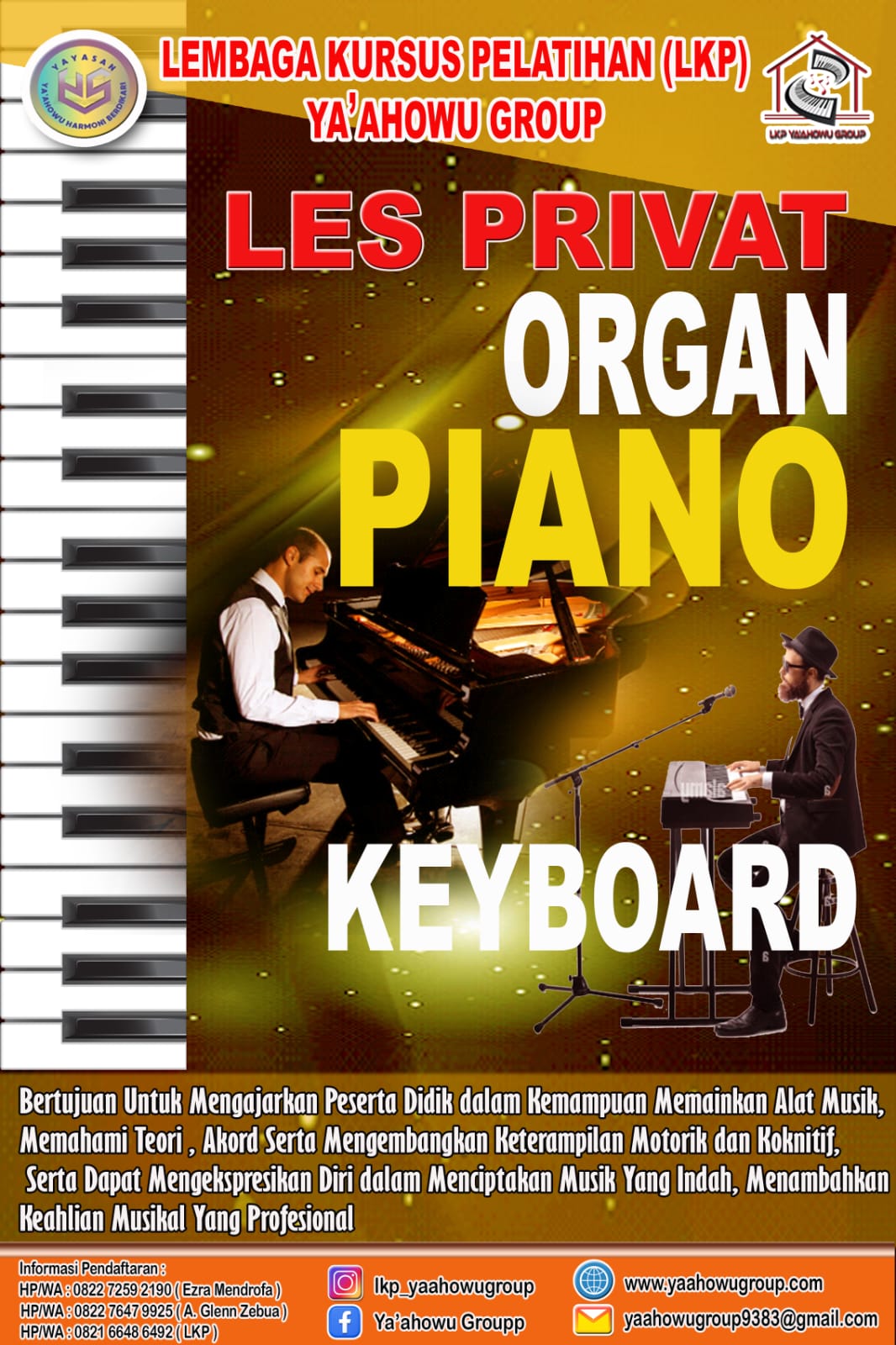 Program Keyboard & Piano